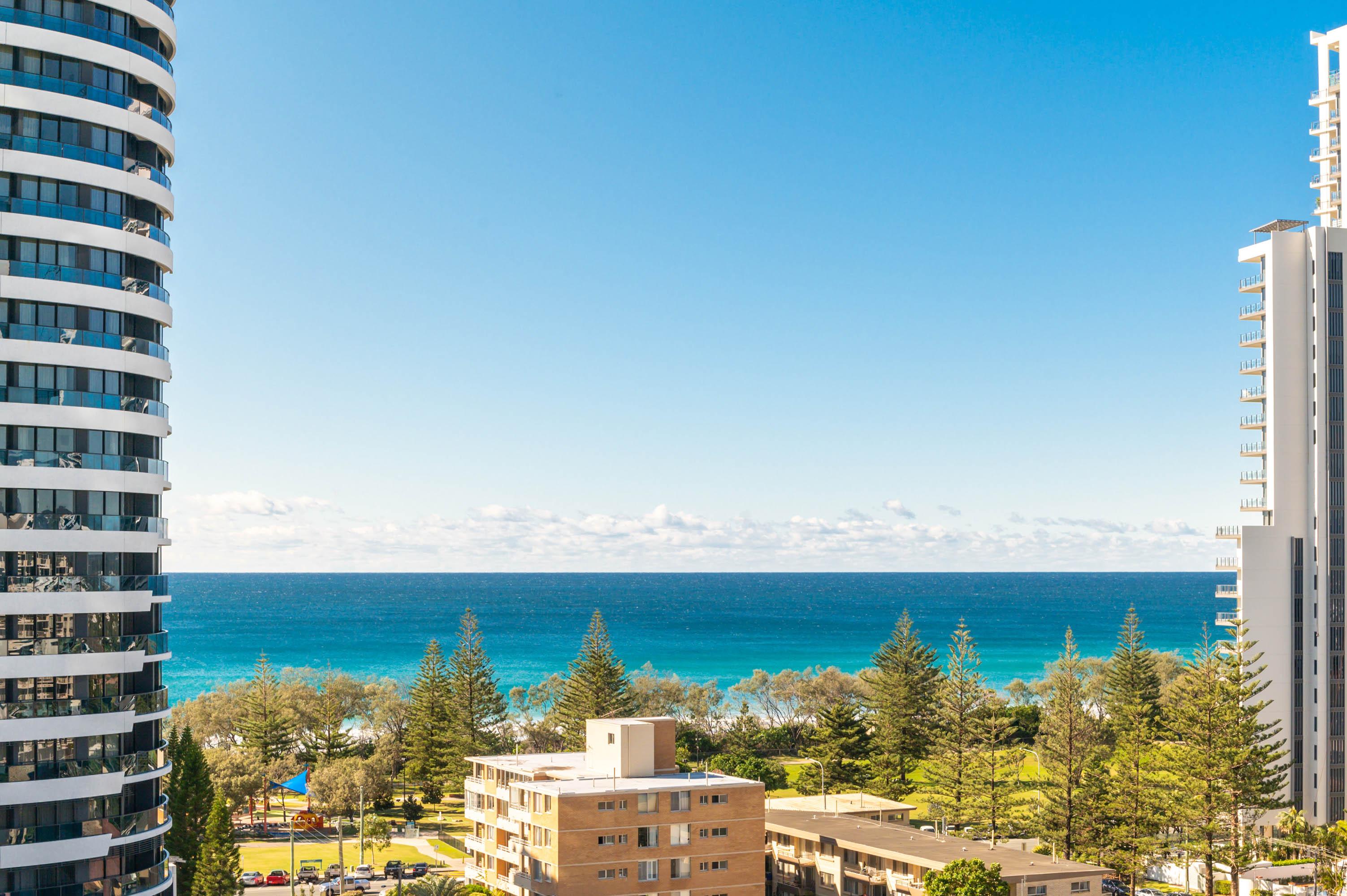 Peppers Broadbeach Gold Coast Eksteriør billede View of Broadbeach from the Gold Coast