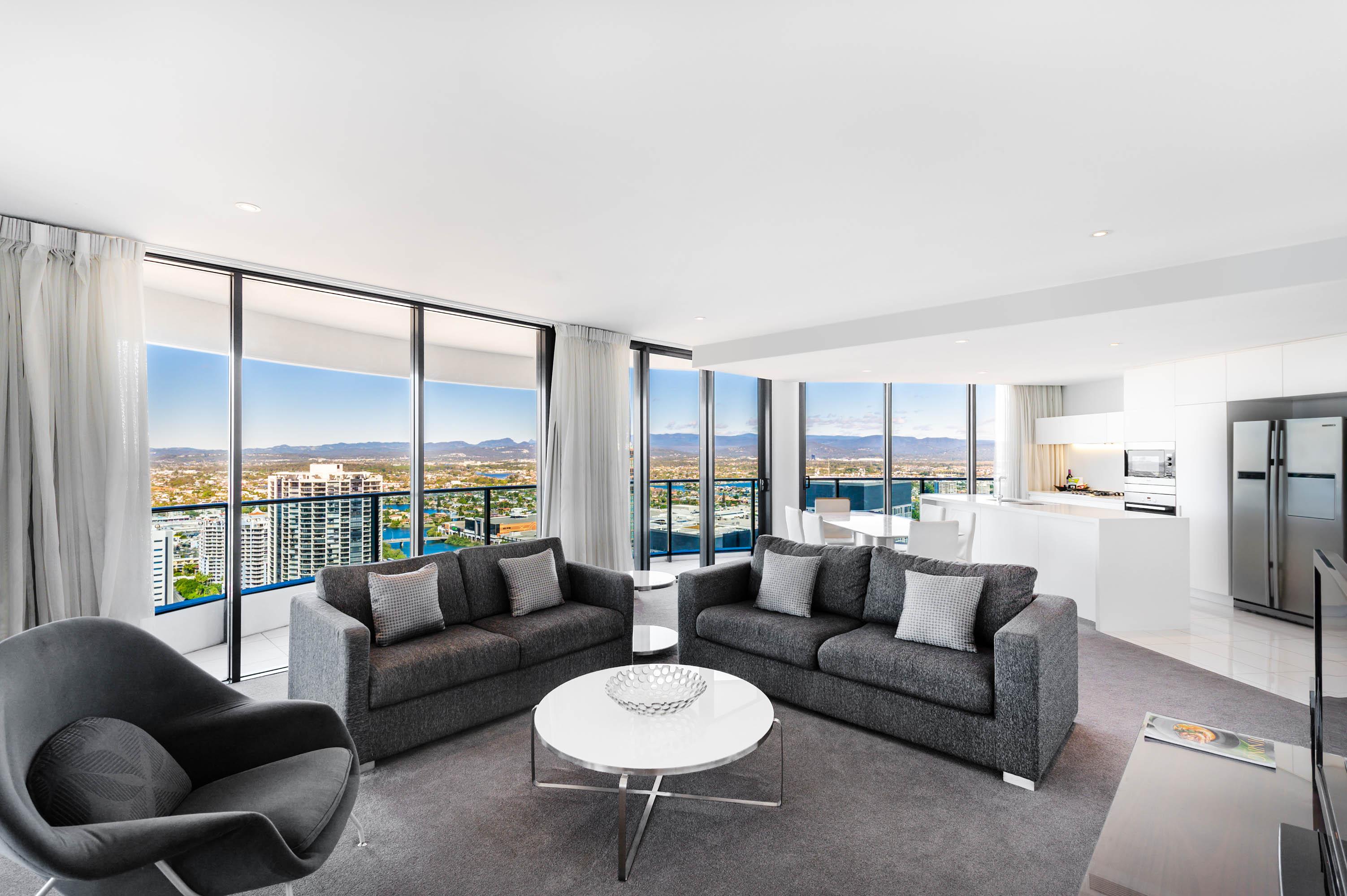 Peppers Broadbeach Gold Coast Eksteriør billede Living room