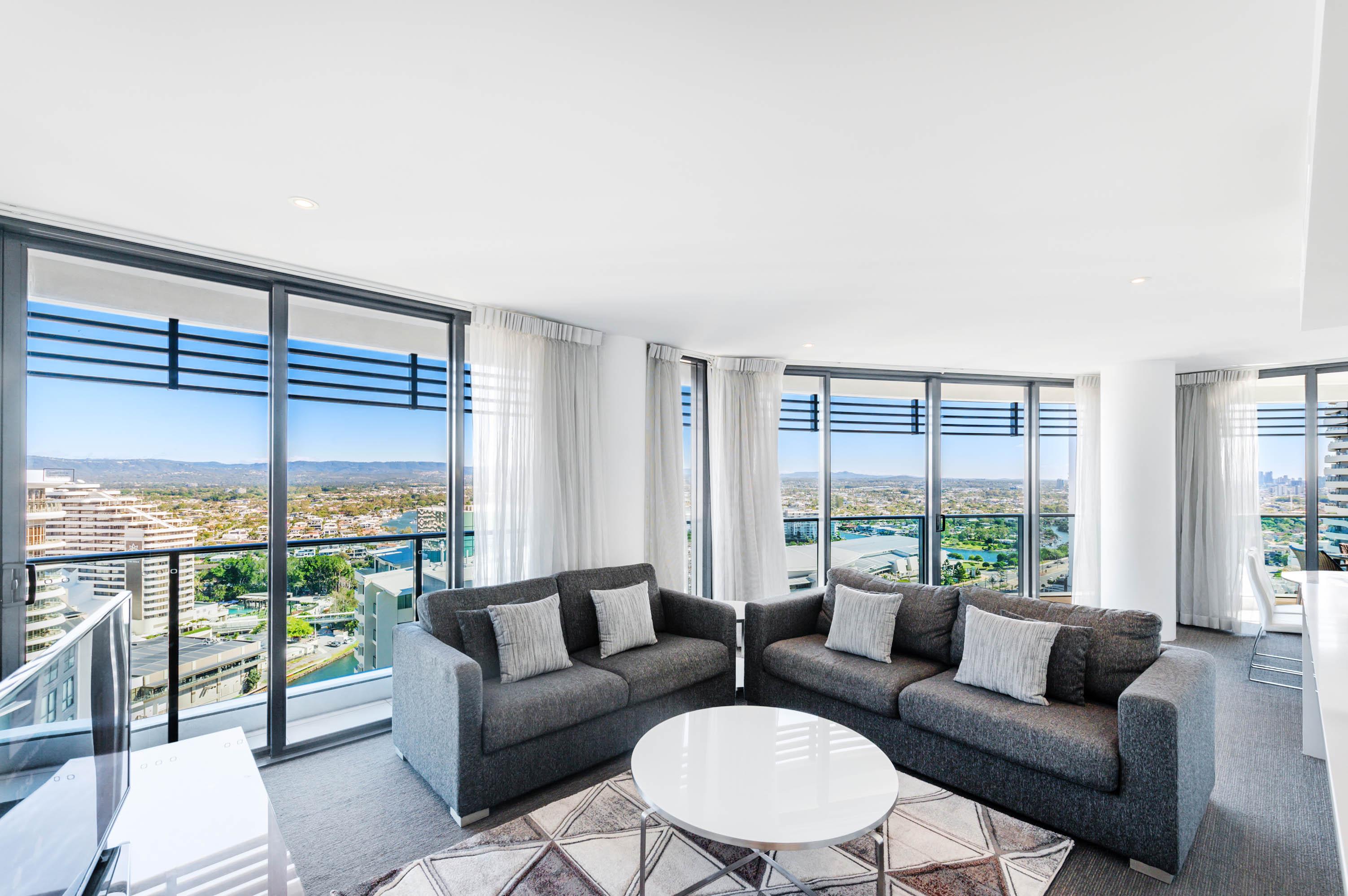 Peppers Broadbeach Gold Coast Eksteriør billede Living room