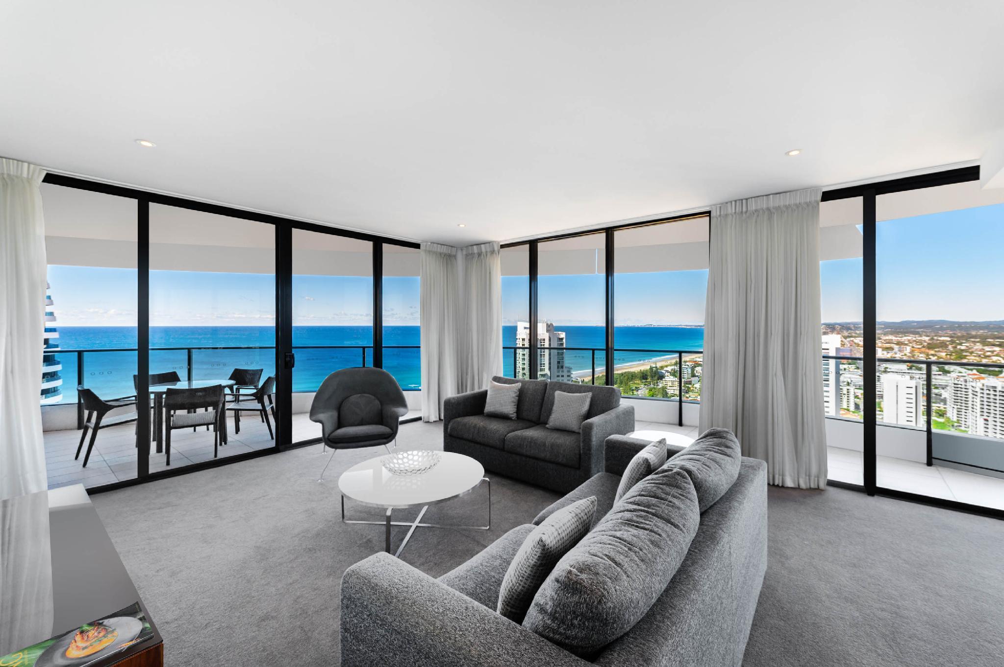 Peppers Broadbeach Gold Coast Eksteriør billede A staged apartment at The Ivy